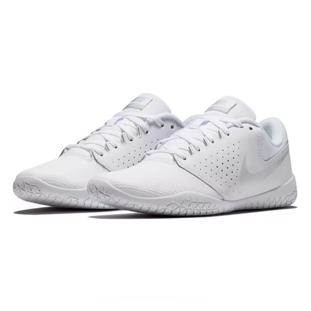 Nike White Cheer Athletic Shoes